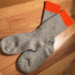 Wool Socks! 🧦 | Men’s 9.5-11 | Grey & Orange